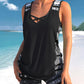 📢📢50% OFF !! ⏰Women's Printed Two-Piece Tankini Swimsuit