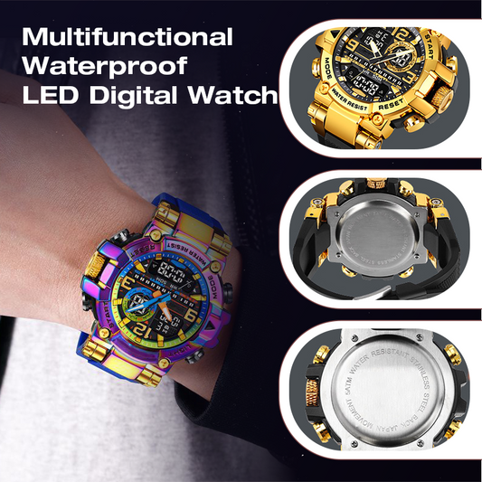 📢📢40% OFF !! ⏰Multifunctional Waterproof LED Digital Watch