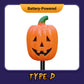 📢📢40% OFF !! ⏰Halloween Pumpkin Garden Stake Solar Light