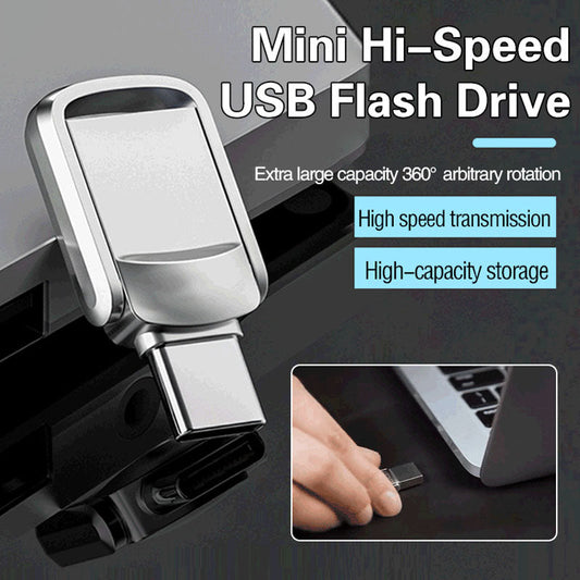 📢📢50% OFF !! ⏰【Upgraded】High-Speed Dual Interface USB Flash Drive