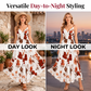 📢📢40% OFF !! ⏰Women's Printed Spaghetti Strap Maxi Dress