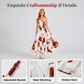 📢📢40% OFF !! ⏰Women's Printed Spaghetti Strap Maxi Dress