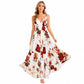 📢📢40% OFF !! ⏰Women's Printed Spaghetti Strap Maxi Dress