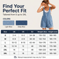 📢📢40% OFF !! ⏰Women's Summer Loose Denim Overall Shorts