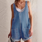 📢📢40% OFF !! ⏰Women's Summer Loose Denim Overall Shorts