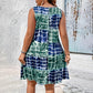 📢📢50% OFF !! ⏰Women's Sleeveless V-Neck Tie-Dye Dress