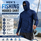 📢📢40% OFF !! ⏰Men's 5-Pack UV Protection Hooded Sun Shirts