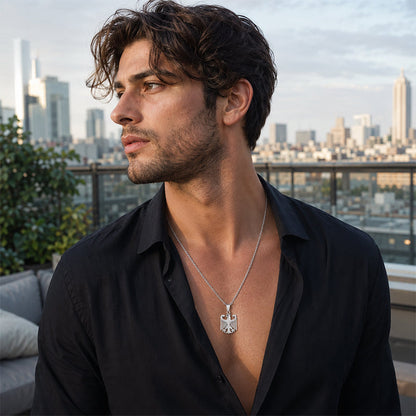 📢📢50% OFF !! ⏰Statement Eagle Pendant Necklace