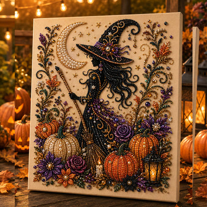 📢📢50% OFF !! ⏰Halloween Ghost Pearl Art DIY Kit