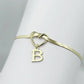 📢📢50% OFF !! ⏰Heart Initial Anklet Snake Chain
