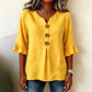 📢📢50% OFF !! ⏰Women's V-Neck Ruffle Sleeve Blouse