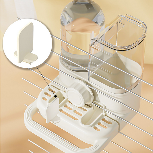 📢📢40% OFF !! ⏰2-in-1 Automatic Bird Feeder and Waterer for Cage