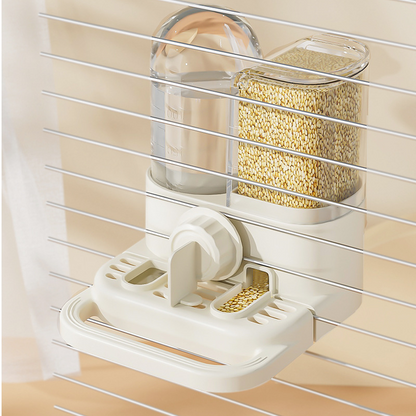 📢📢40% OFF !! ⏰2-in-1 Automatic Bird Feeder and Waterer for Cage