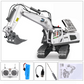 📢📢40% OFF !! ⏰Heavy-Duty Alloy Remote Control Excavator Toy