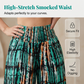 📢📢40% OFF !! ⏰Women's Smocked High Waist Wide-Leg Pants
