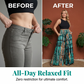 📢📢40% OFF !! ⏰Women's Smocked High Waist Wide-Leg Pants