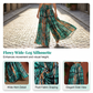 📢📢40% OFF !! ⏰Women's Smocked High Waist Wide-Leg Pants
