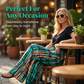 📢📢40% OFF !! ⏰Women's Smocked High Waist Wide-Leg Pants