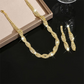 📢📢50% OFF !! ⏰Sparkling Rhinestone Claw Chain Necklace & Earrings Set for Women