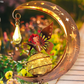 📢📢40% OFF !! ⏰Solar Fairy Moon Garden Stake Light