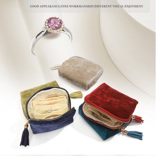 📢📢50% OFF !! ⏰Mini Travel Jewelry Bag with Zipper