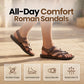 📢📢50% OFF !! ⏰Men Roman Sandals Summer Casual Soft Sole Beach Shoes