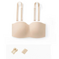 📢📢40% OFF !! ⏰Women's Invisible Push Up Bandeau Bra