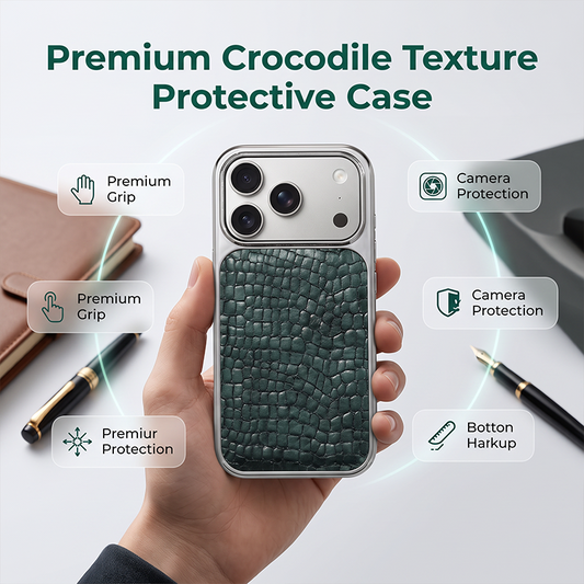 📢📢50% OFF !! ⏰Alligator Pattern Slim Phone Case
