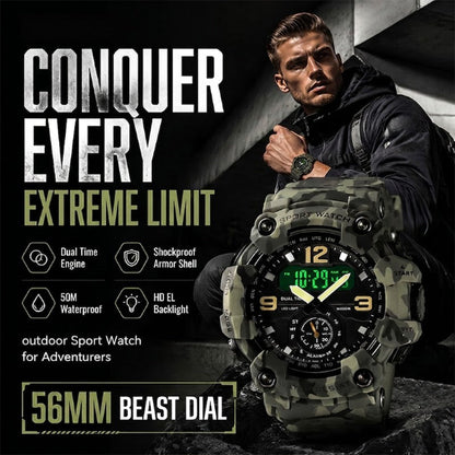 📢📢40% OFF !! ⏰Men's Waterproof Outdoor Sport Watch
