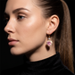 📢📢50% OFF !! ⏰Sparkling Heart-Shaped Drop Earrings