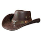 📢📢50% OFF !! ⏰Vintage Wide Brim Cowboy Hat with Strap