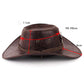 📢📢50% OFF !! ⏰Vintage Wide Brim Cowboy Hat with Strap