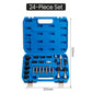 📢📢40% OFF !! ⏰Alternator Pulley Removal Tool Kit with Organizer