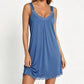 📢📢40% OFF !! ⏰Women's Lace V-Neck Nightdress Loose Modal Slip Sleepwear