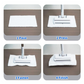 📢📢50% OFF !! ⏰Hands-Free Flat Mop with Universal Cloth Clamp