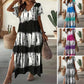 📢📢40% OFF !! ⏰Women’s Causal V-Neck Gradient Dress