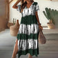 📢📢40% OFF !! ⏰Women’s Causal V-Neck Gradient Dress