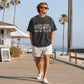 📢📢50% OFF !! ⏰Men Vintage Washed Graphic T-Shirt Christian Streetwear Tee