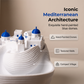 📢📢50% OFF !! ⏰Blue and White Ocean Theme Key Holder Tray Ceramic Home Decor