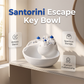📢📢50% OFF !! ⏰Blue and White Ocean Theme Key Holder Tray Ceramic Home Decor
