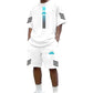 📢📢40% OFF !! ⏰Men's Summer T-Shirt & Shorts Two-Piece Set