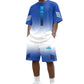 📢📢40% OFF !! ⏰Men's Summer T-Shirt & Shorts Two-Piece Set