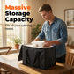 Large Capacity Handheld Zipper Aluminum Foil Insulated Bag