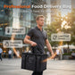 Large Capacity Handheld Zipper Aluminum Foil Insulated Bag