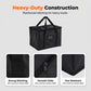 Large Capacity Handheld Zipper Aluminum Foil Insulated Bag