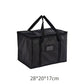 Large Capacity Handheld Zipper Aluminum Foil Insulated Bag