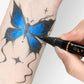 📢📢50% OFF !! ⏰10-Color Temporary Tattoo Markers Set