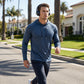 📢📢50% OFF !! ⏰Men's Breathable Long-Sleeve Hooded T-Shirt