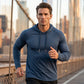 📢📢50% OFF !! ⏰Men's Breathable Long-Sleeve Hooded T-Shirt
