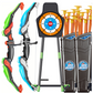 📢📢40% OFF !! ⏰Kids Bow and Arrow Archery Toy Set